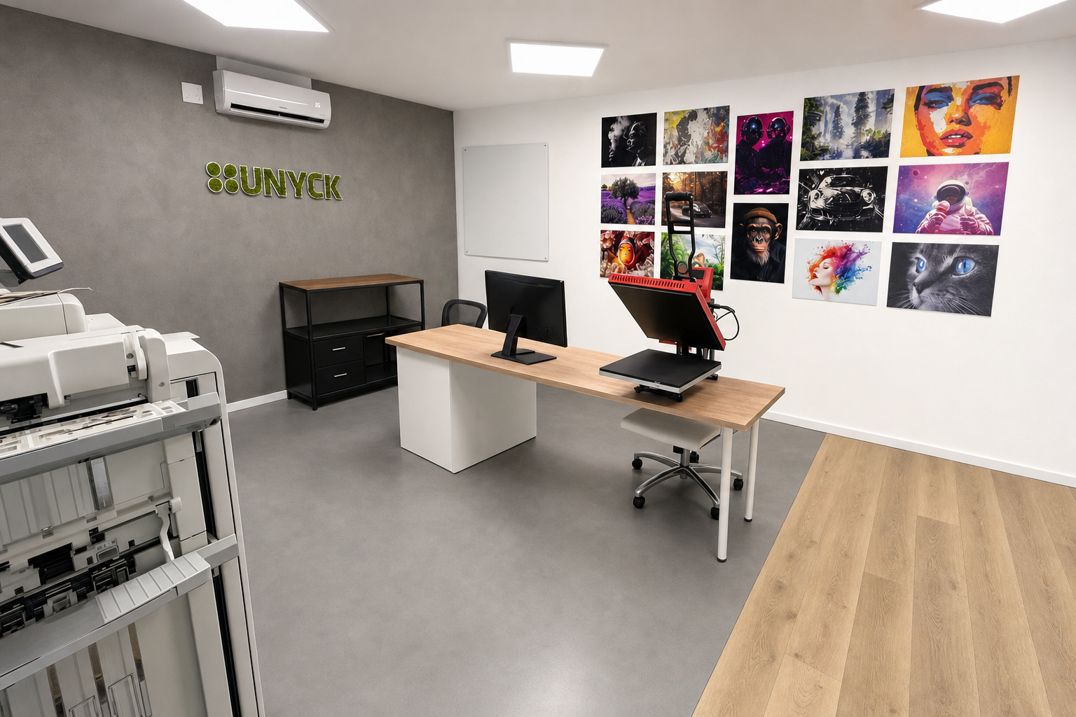Espace de conception UNYCK